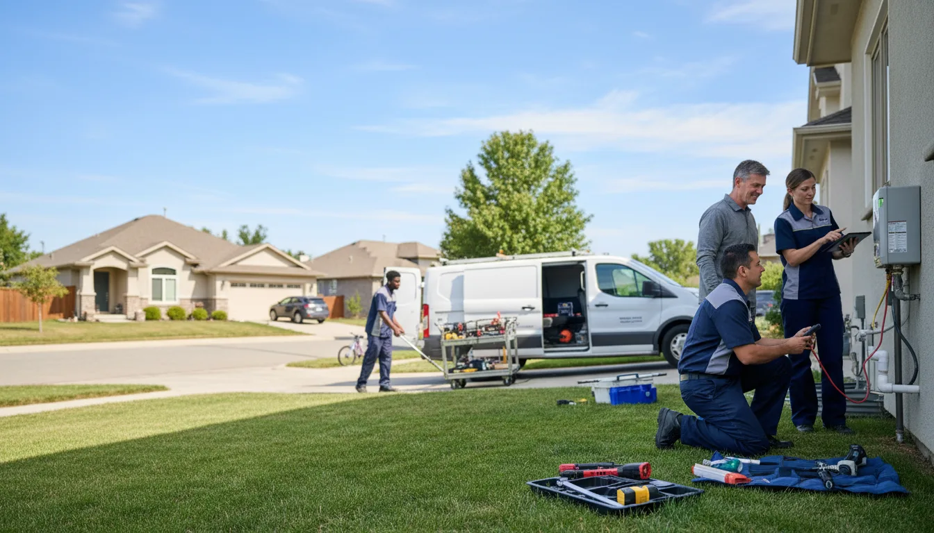 Tankless water heater service in Eton, GA